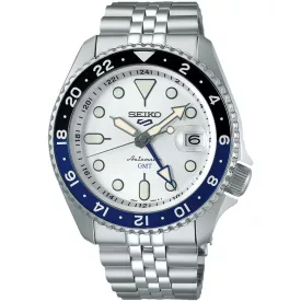 Seiko 5 Sports SKX GMT Sky Blue Herrenuhr SSK033K1