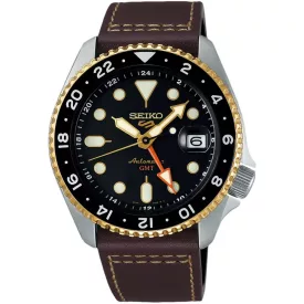 Seiko 5 Sports SKX GMT Mocha Herrenuhr SSK036K1