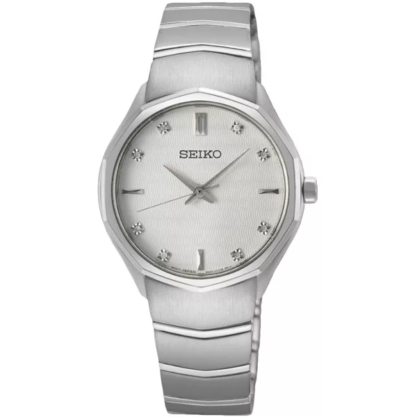 Seiko Classic Diamond Damenuhr SUR615P1