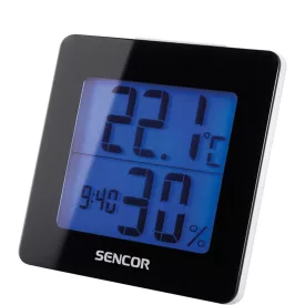 Sencor Thermo-Hygrometer mit Uhr SWS 1500 B