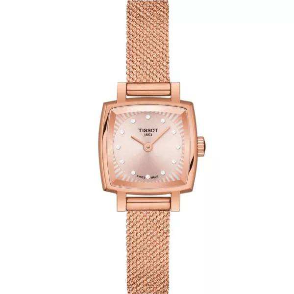 Tissot T-Lady Lovely Square Diamond Damenuhr T058.109.33.456.00