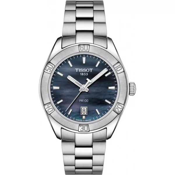 Tissot PR100 Sport Chic Damenuhr T101.910.11.121.00