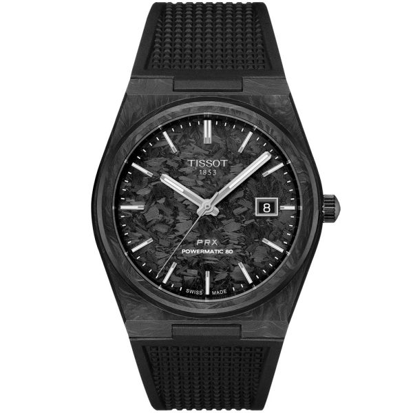Tissot Classic Contemporary PRX Powermatic 80 Carbon Herrenuhr T137.907.97.201.00